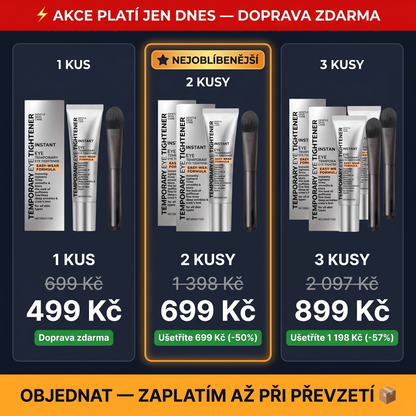 Váčky pryč za 60 sekund✅ Doprava zdarma. Zaplatíte až u dveří ⚡