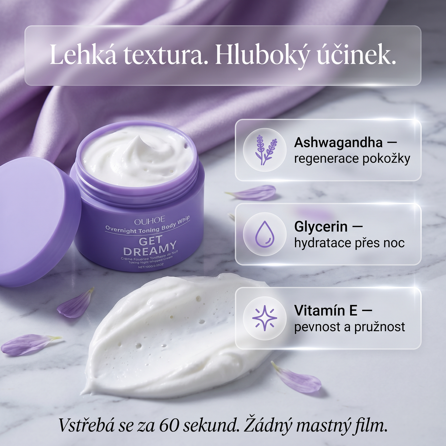 Zatímce spíš, kůže se zpevňuje✨Objednáš dnes — zaplatíš až u dveří💳