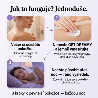 Zatímce spíš, kůže se zpevňuje✨Objednáš dnes — zaplatíš až u dveří💳